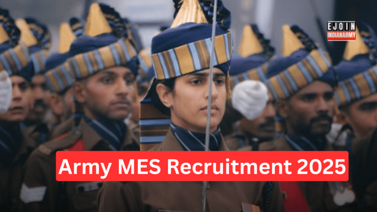 Army MES Recruitment