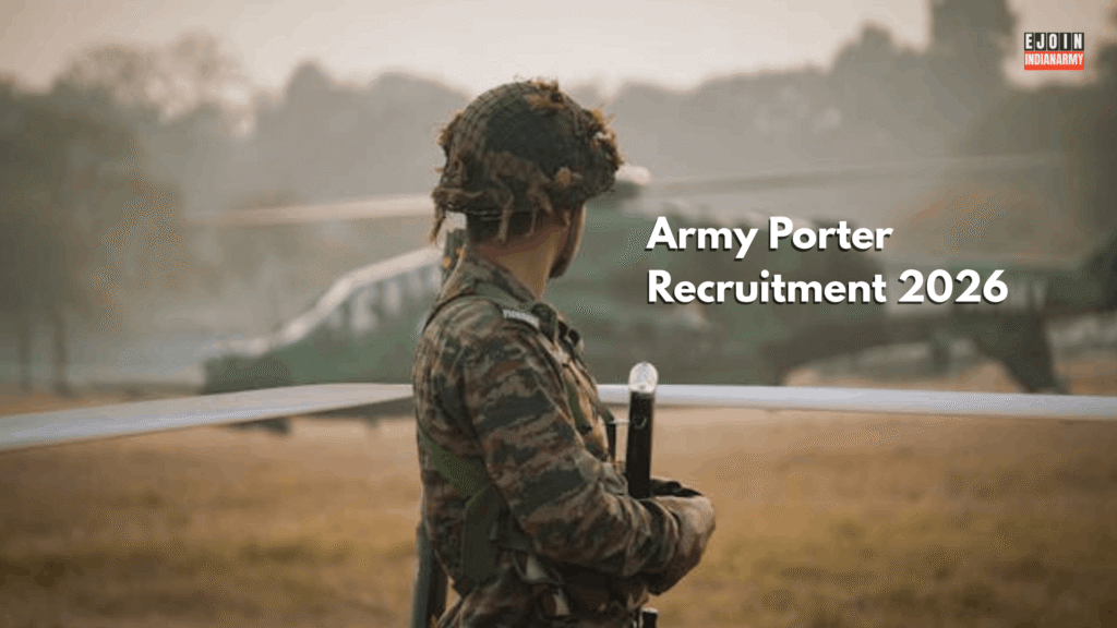 Porter New Recruitment 2026